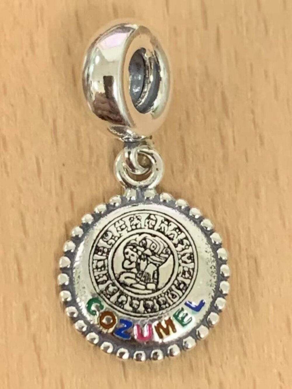 Pandora Cozumel Caribbean Island Exclusive Charm, S925 Silver Bracelets